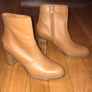 Veronique Branquinho Brown Boots w/ Zipper